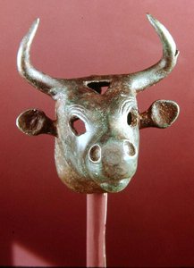 牡牛、近東（ブロンズ 作： Early Bronze Age
