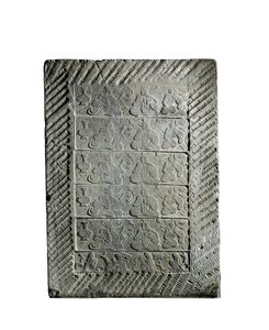 小さな成形陶器タイル（セラミック） 作： Eastern Han Dynasty Chinese School