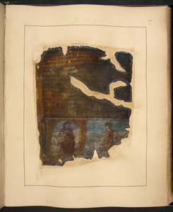 The Cotton Genesis のページ、5 世紀または 6 世紀 作： Eastern Mediterranean School