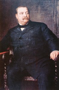 グローバー・クリーブランド（1837-1908）（カラーリトグラフ