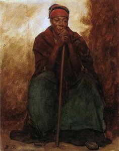 黒いサーヴァント ダイナ 作： Eastman Johnson