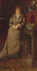 ハリエット ハバード エア 作： Eastman Johnson