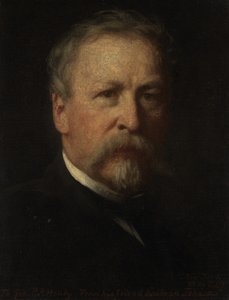 自画像 作： Eastman Johnson