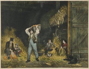 ハスク、パブ。 1861 作： Eastman after Johnson