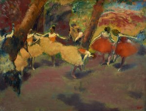 公演前 作： Edgar Degas