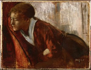 憂鬱 作： Edgar Degas