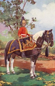 第7竜騎兵衛兵のドラム馬 作： Edgar Alfred Holloway