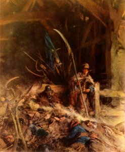 「セジムーアの朝、1685 年」、1905 年、1944 年。 作： Edgar Bundy