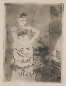 歌手 作： Edgar Degas
