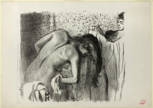 風呂上がり（大） 作： Edgar Degas