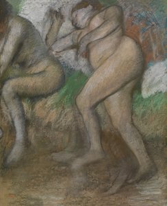 風呂上がり 作： Edgar Degas