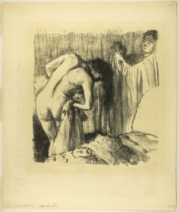 風呂上がり III 作： Edgar Degas