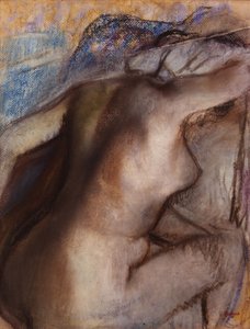 入浴後、体を乾かす女性 作： Edgar Degas