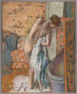 お風呂の後 作： Edgar Degas