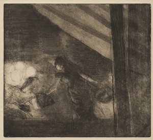 Cafédes Ambassadeurs、c.1879-80 作： Edgar Degas