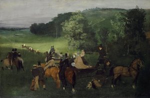 競馬場（The Races）で、1861-62年