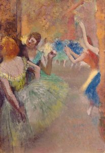 バレエシーン;シーンドバレエ、1885年 作： Edgar Degas
