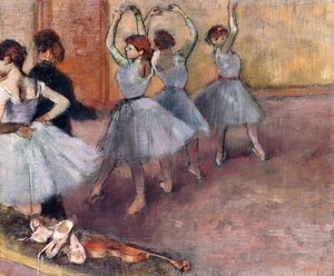 ブルートーンのダンサー 作： Edgar Degas