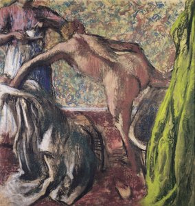 お風呂の後の朝食お風呂の後の朝食、1896年頃 作： Edgar Degas
