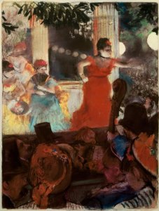 アンバサダーズカフェコンサート 作： Edgar Degas