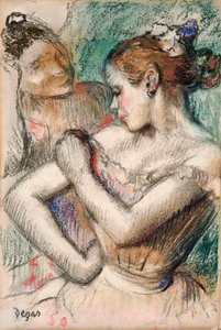 ダンサー、1896 作： Edgar Degas