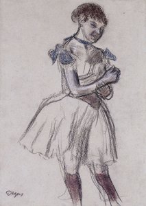 ダンス;ダンサー、1880年頃 作： Edgar Degas