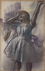 ダンサーストレッチ 作： Edgar Degas