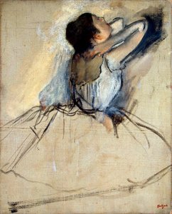 ダンサー、c1874。 作： Edgar Degas