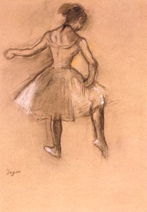 ダンサー、1880年頃 作： Edgar Degas