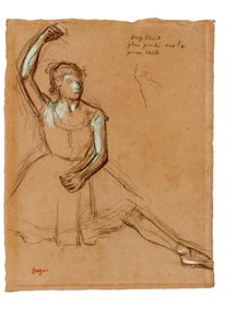 ダンサー正面図 作： Edgar Degas