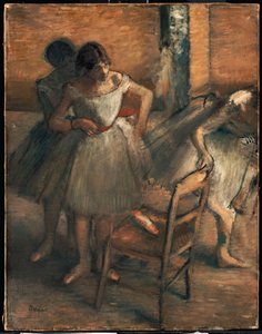 ダンサー、1895-1900 作： Edgar Degas