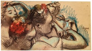 ダンサー、1899年。 作： Edgar Degas