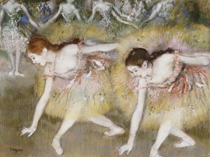 踊るダンサー 作： Edgar Degas