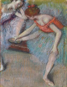 ダンサー;ダンサー、1896年頃 作： Edgar Degas