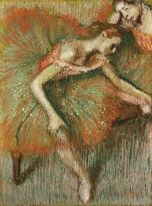 ダンサー、1899年頃 作： Edgar Degas