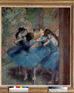 ブルーのダンサー 作： Edgar Degas