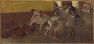 グリーンルームのダンサー、1879年