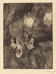 翼のダンサー、18791880。 作： Edgar Degas