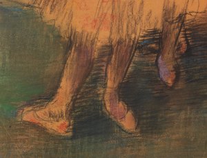 翼のダンサー 作： Edgar Degas
