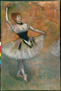 タンバリンダンサー 作： Edgar Degas