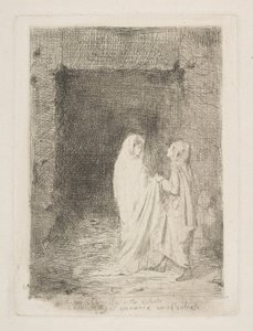 ダンテとヴァージル、1857。 作： Edgar Degas