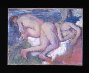 入浴する 2 人の女性 入浴する 2 人の女性、c。 1895年。 作： Edgar Degas