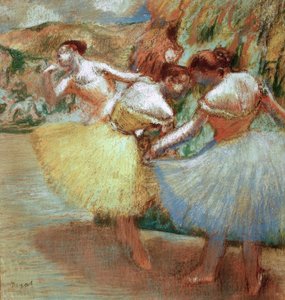 3人のダンサー 作： Edgar Degas