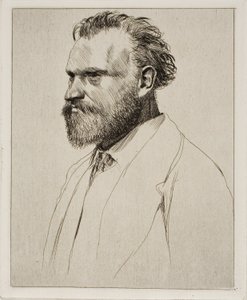 エドゥアール・マネ、バスト長の肖像画 作： Edgar Degas