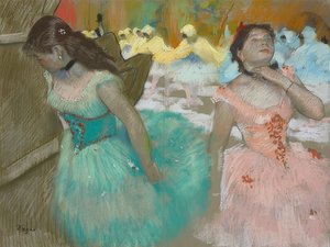 仮面ダンサーのエントリー。 1879年頃 作： Edgar Degas