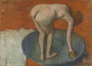 浴槽の女 作： Edgar Degas
