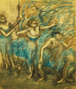 4人のダンサー。フォーダンサー、1903 作： Edgar Degas