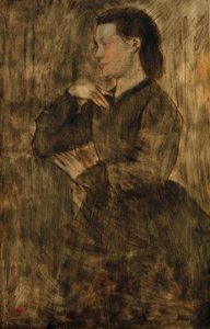 女性のポートレート 作： Edgar Degas