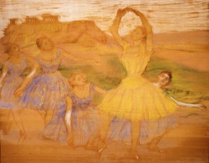 ダンサーのグループ、1895-1897年頃 作： Edgar Degas