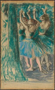 ダンサーのグループ、1898年頃 作： Edgar Degas